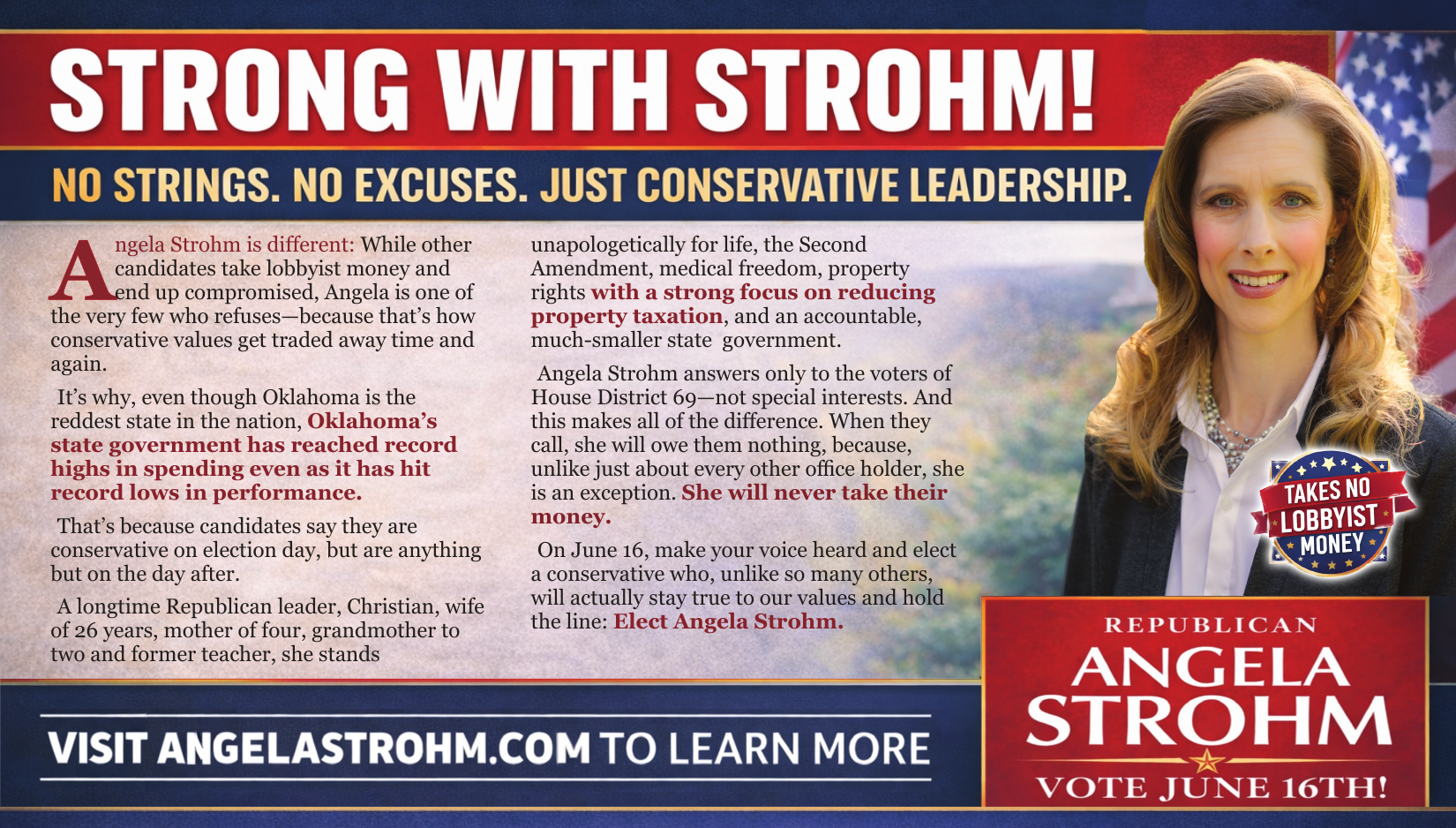 Angela Strohm door knocker preview